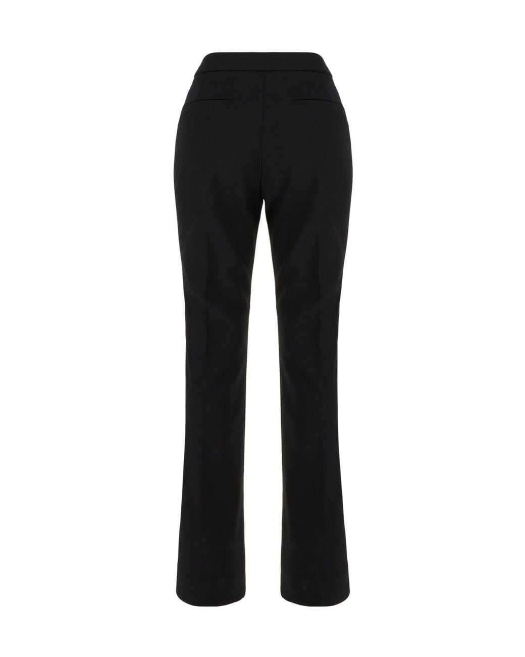 Sportmax Black Pleated Casual Pants