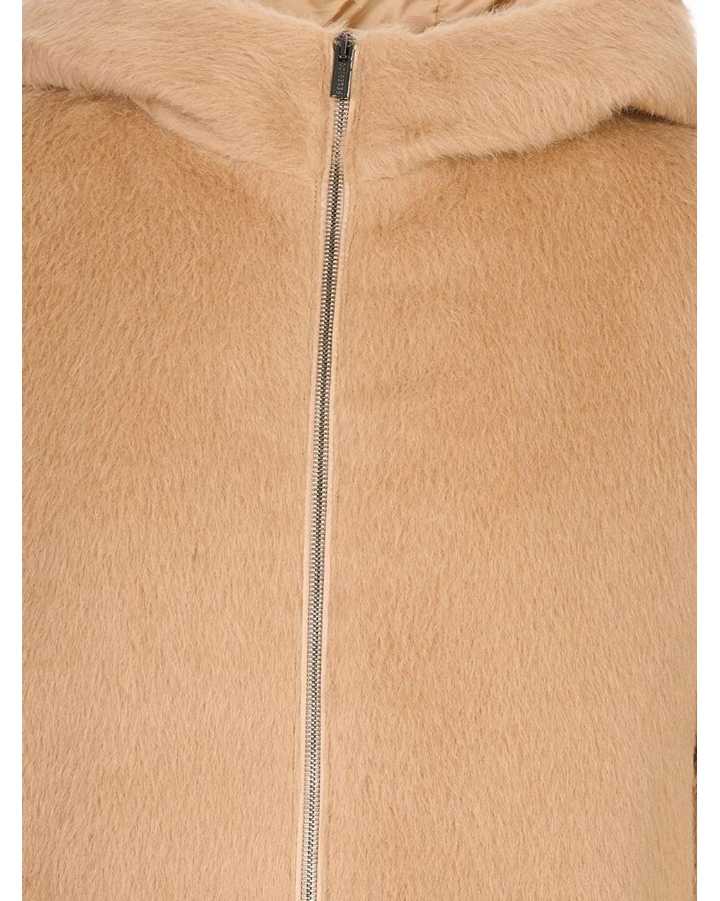 Peserico Natural Hooded Zipped Jacket