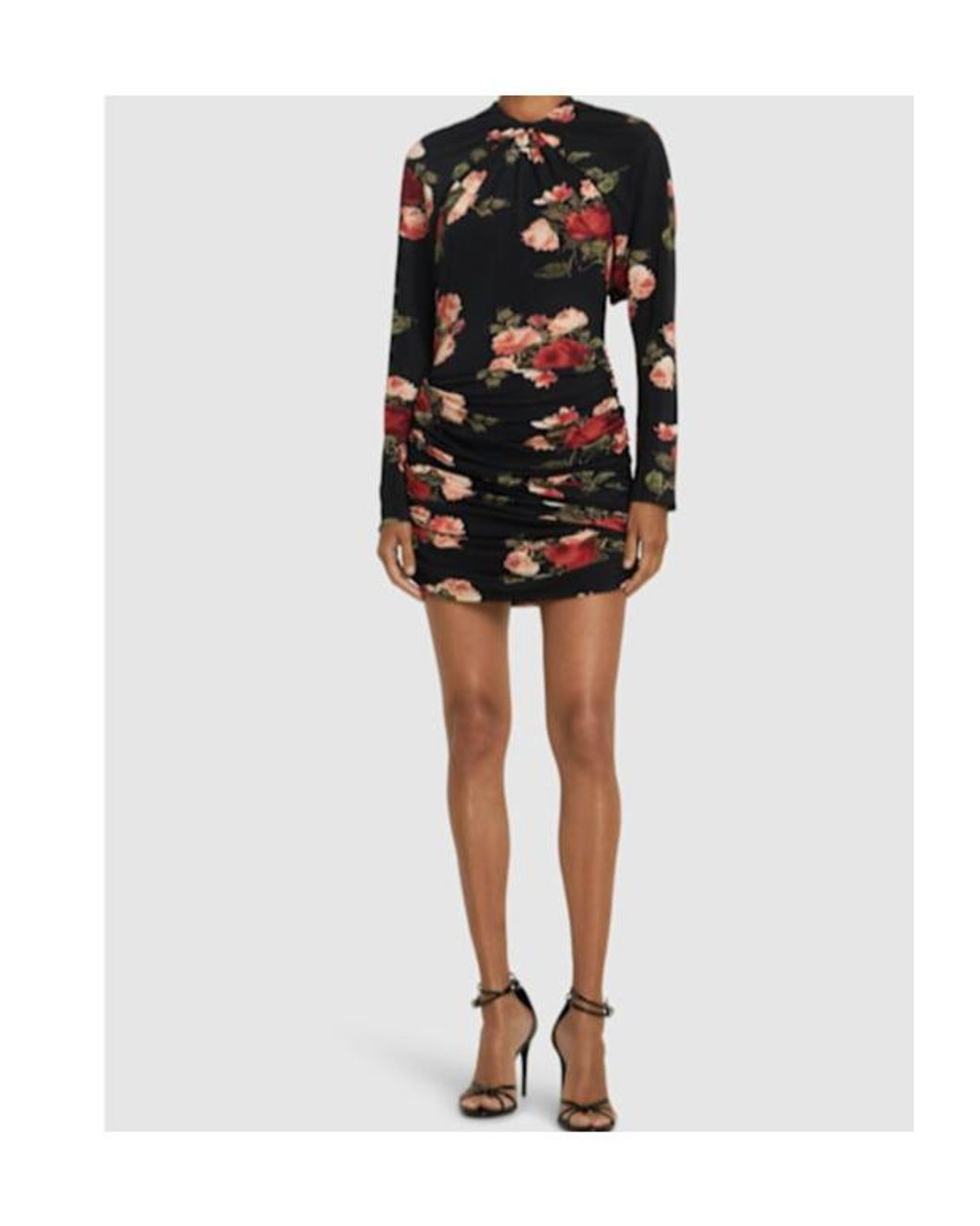 Magda Butrym Black Pattern Dress