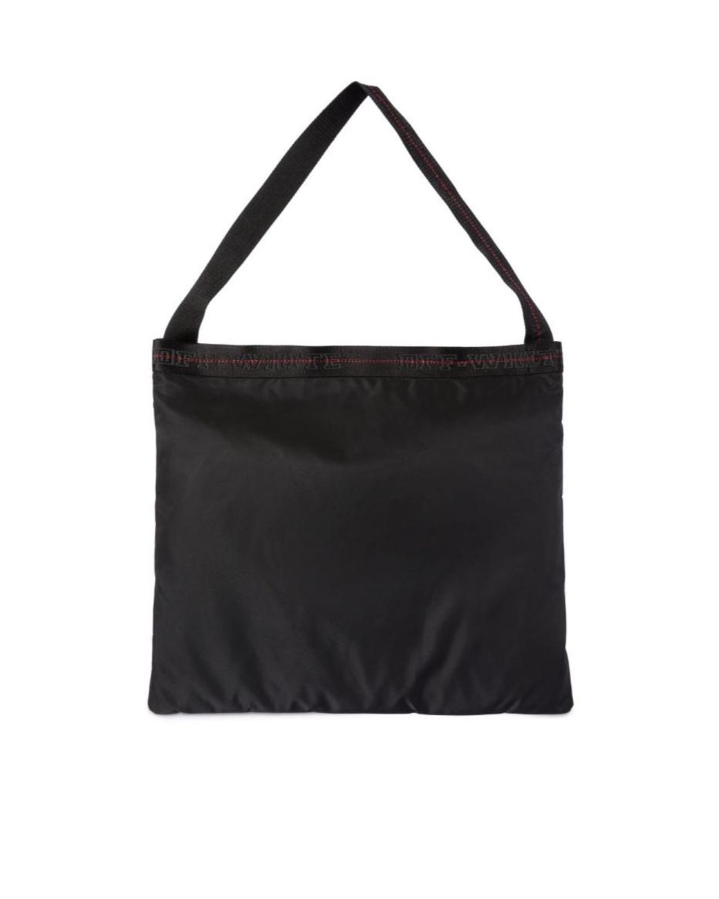 Off-White c/o Virgil Abloh Black Heritage Tote Bag for men