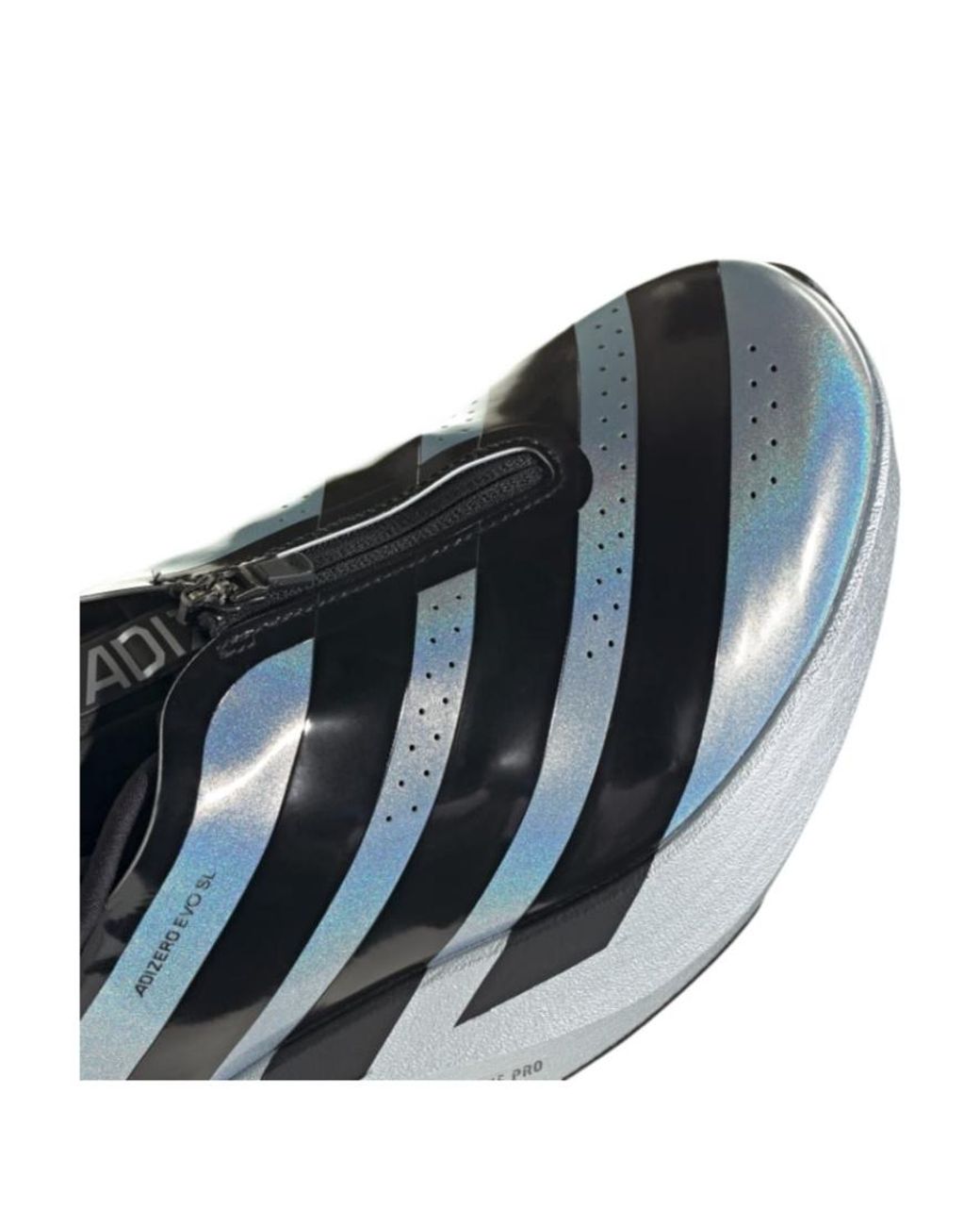 Adidas Blue Adizero Evo Sl Zip Shoes for men