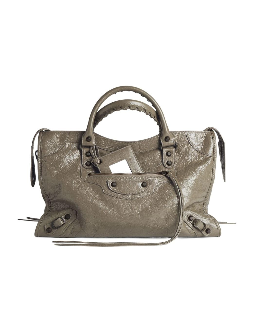 Balenciaga Metallic Le City Medium Tote Bag