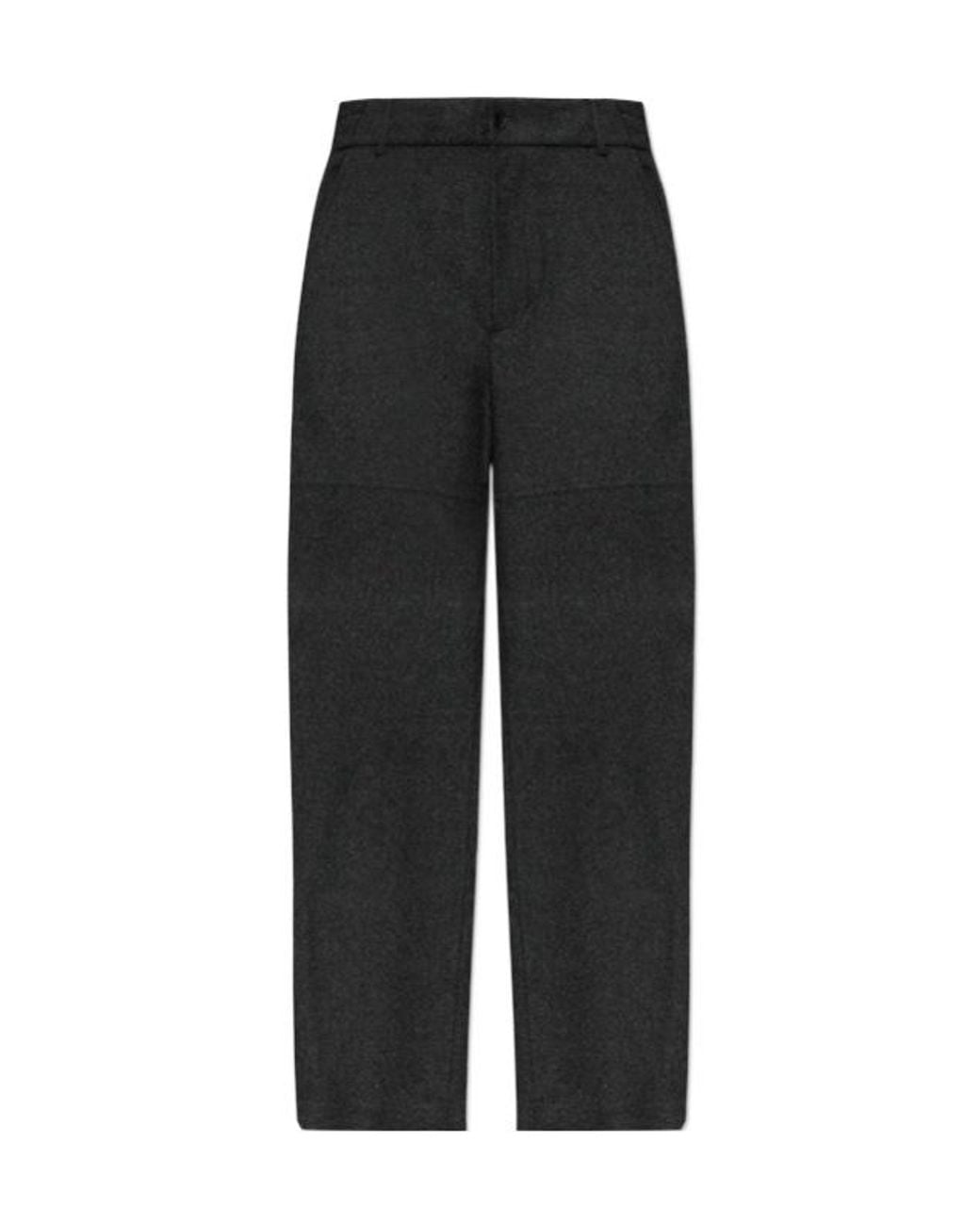 Moncler Black Straight-Leg Pants for men