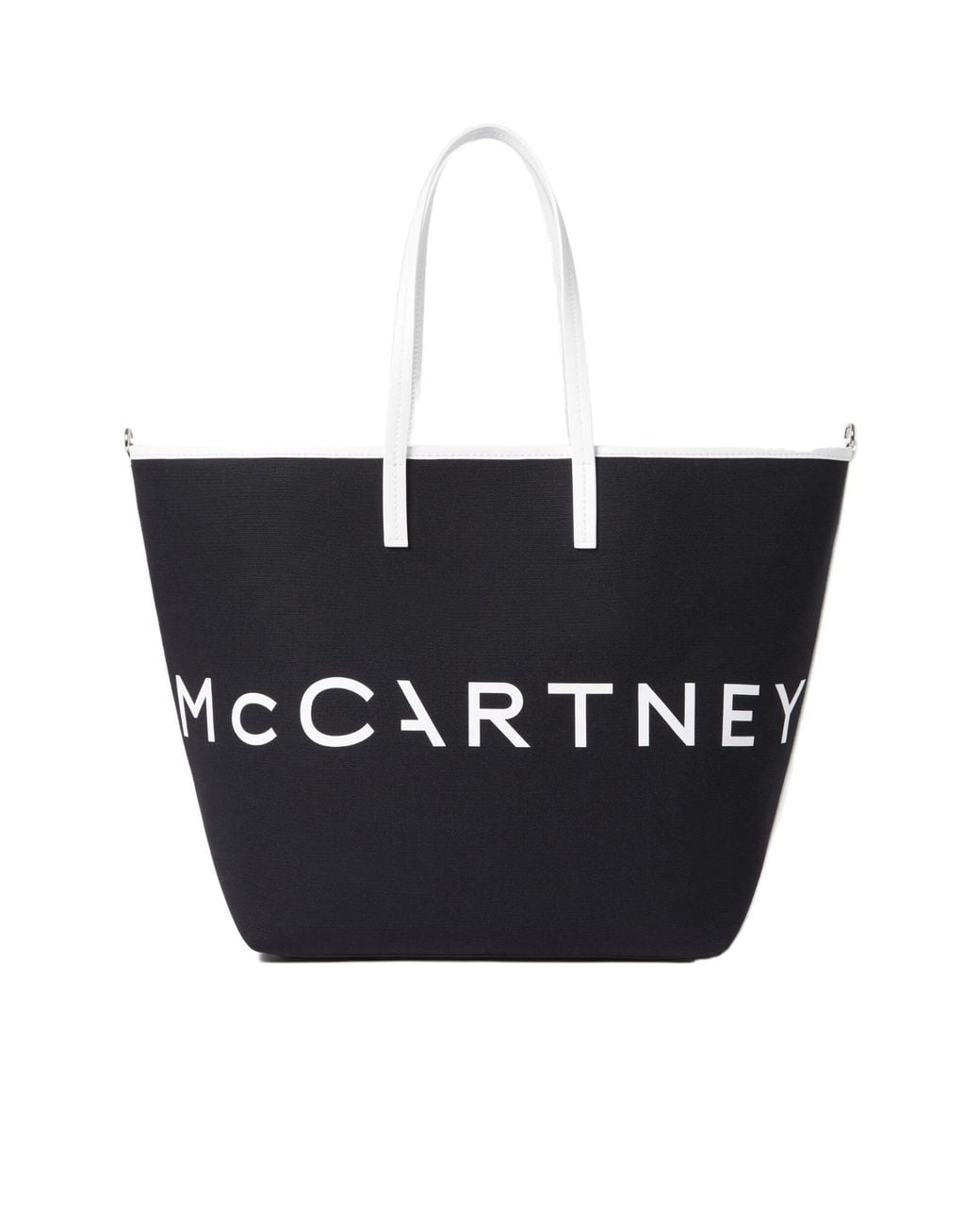 Stella McCartney Black Smc Bananatex Large Tote Bag