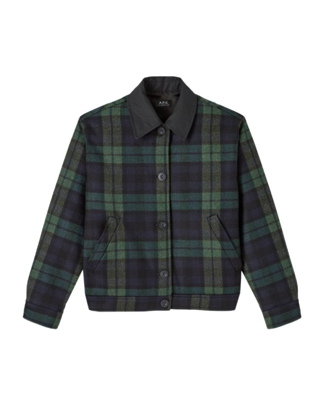 A.P.C. Multicolor Checked Jacket