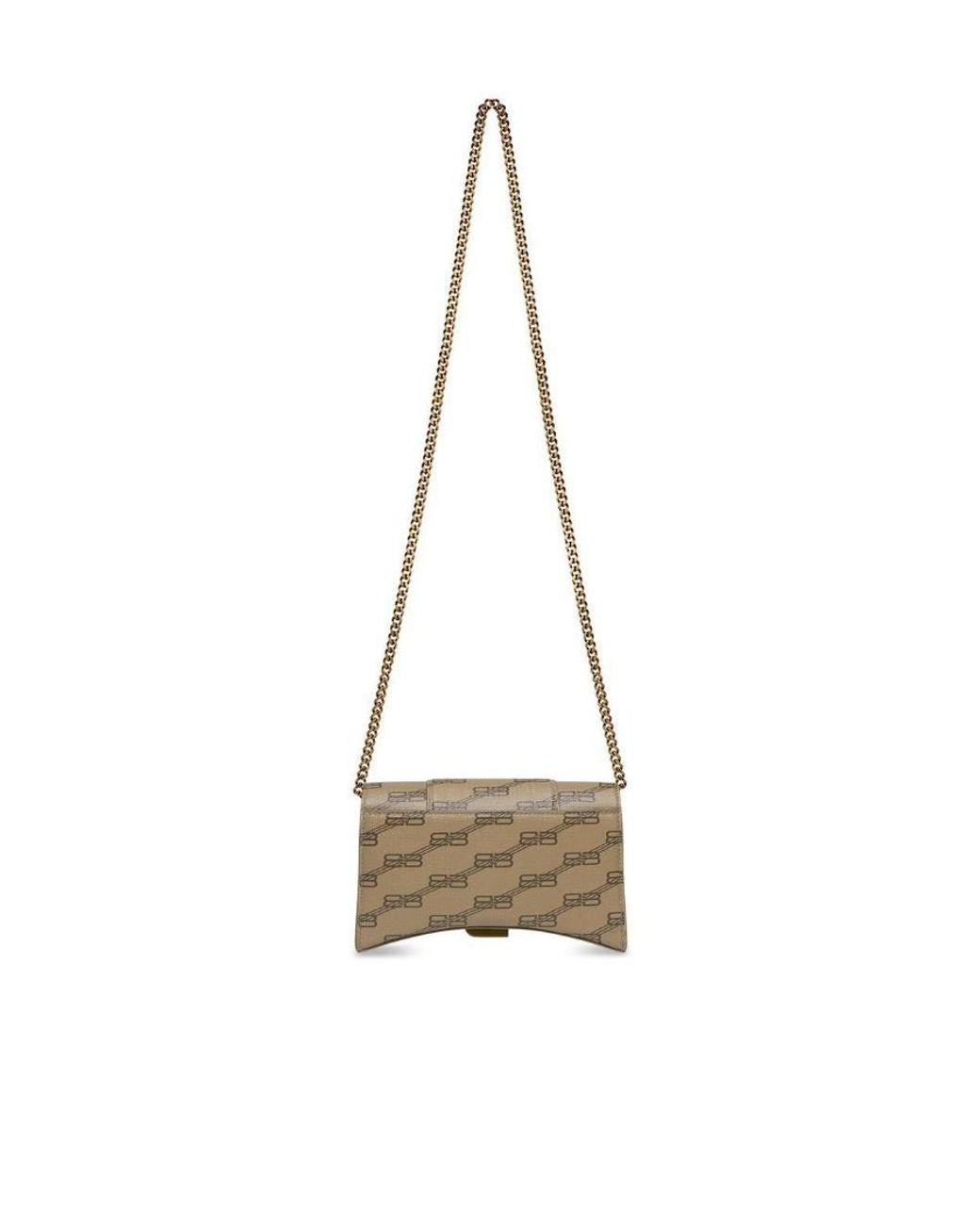 Balenciaga Natural Hourglass Bb Shoulder Bag