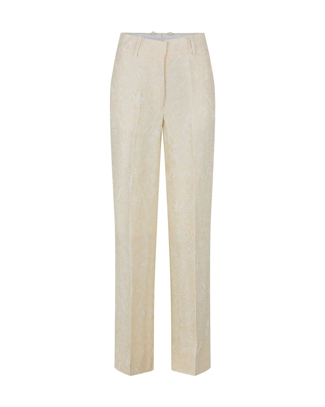 Off-White c/o Virgil Abloh White Fresco Straight Leg Trousers
