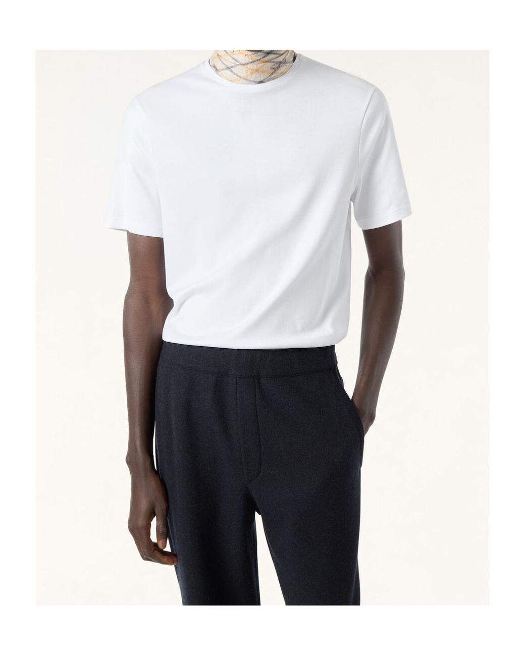 Loro Piana White Tremezzo T-Shirt for men
