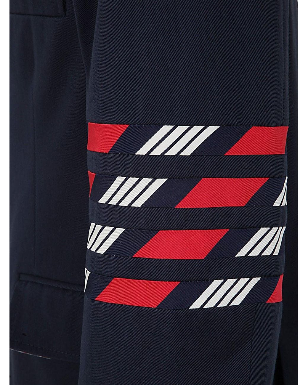Thom Browne Blue Bar Single-Breasted Blazer for men