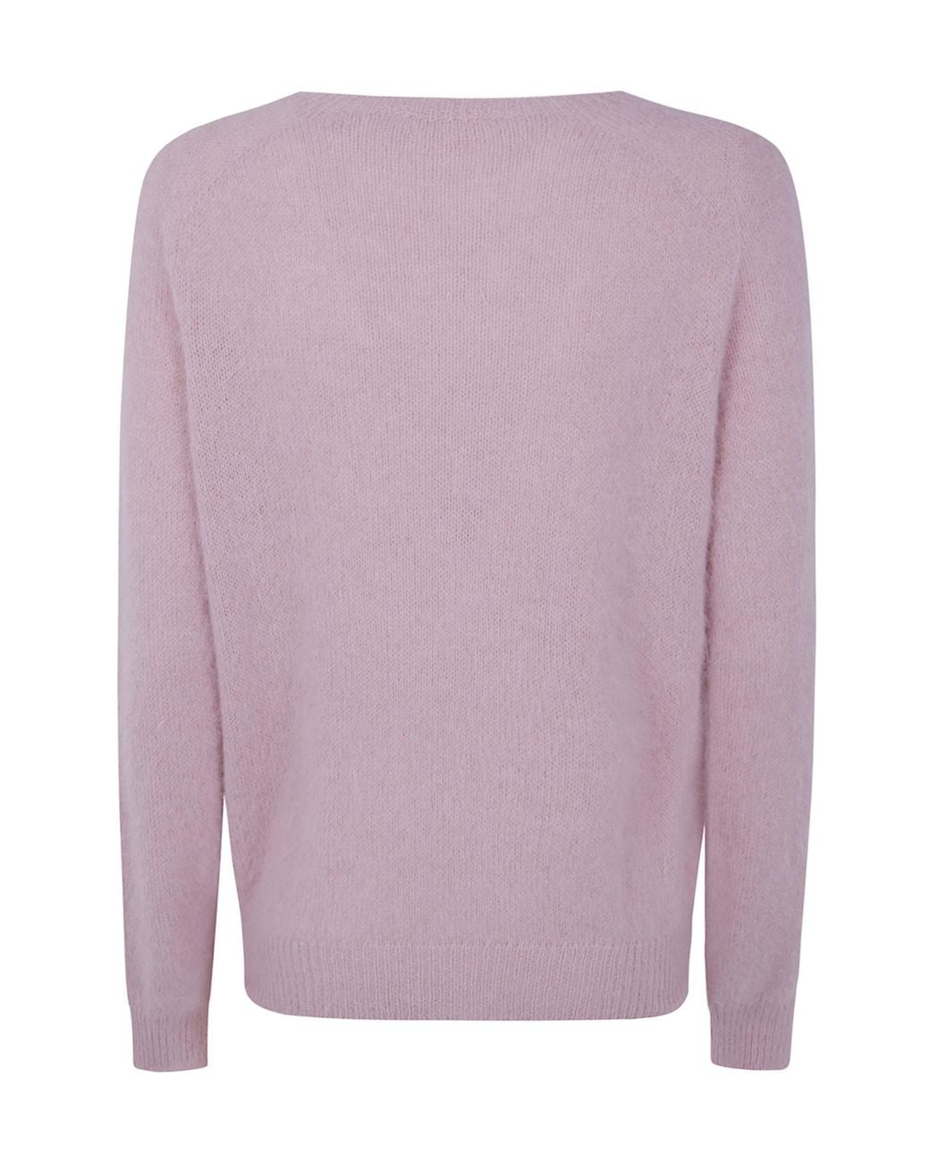 Nuur Purple Crew Neck Sweater