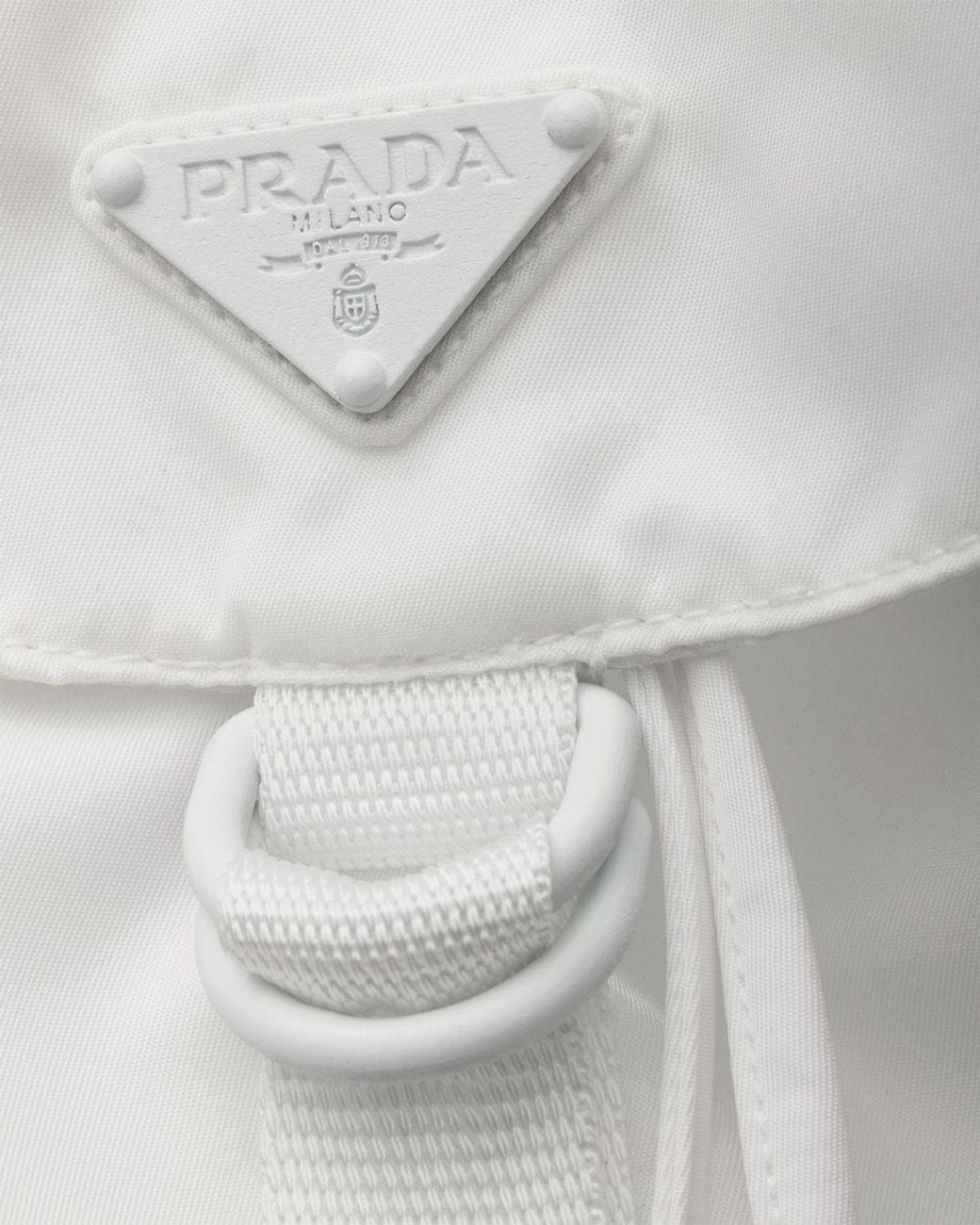 Prada Gray Re-Nylon Backpack