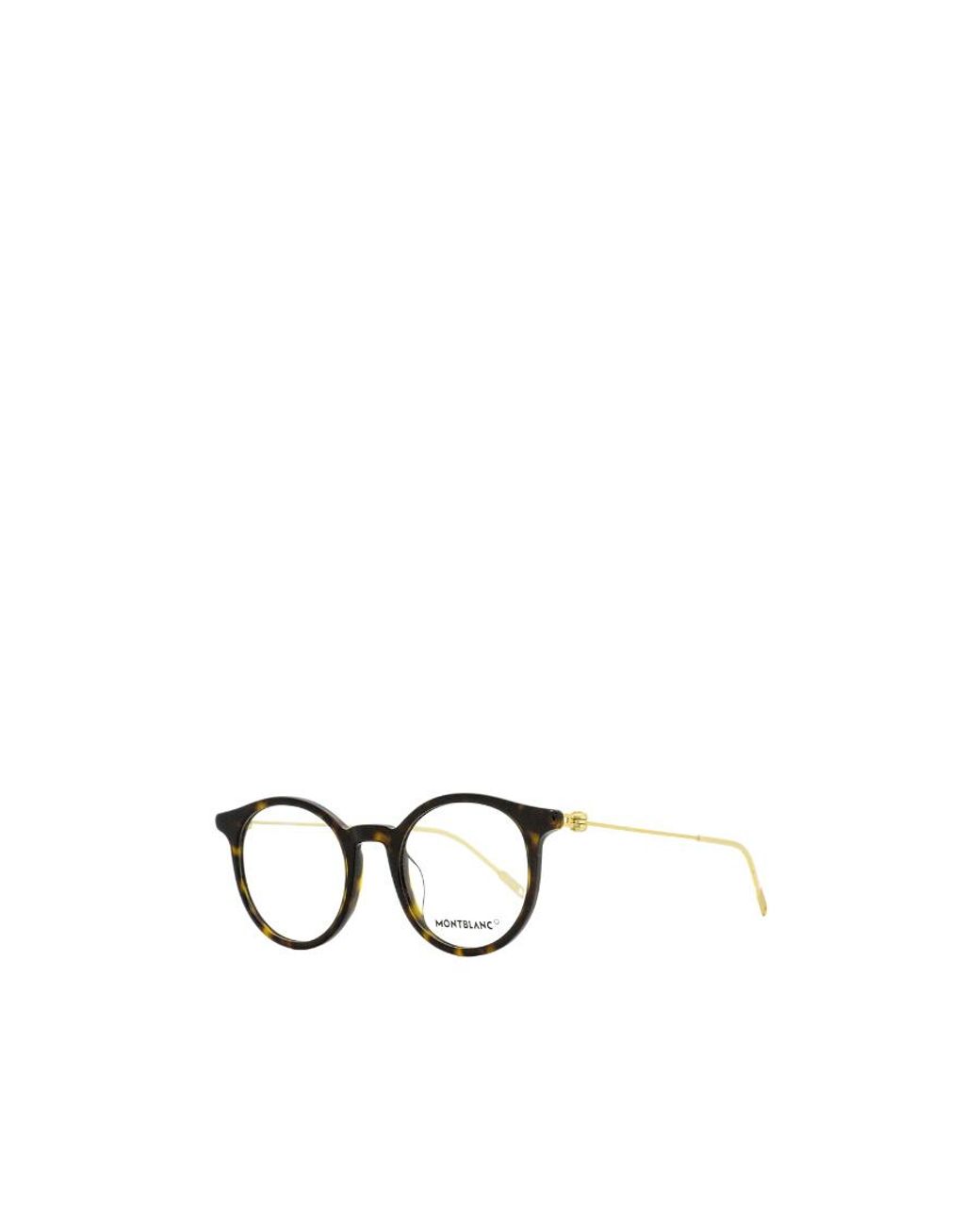 Montblanc Metallic Round Frame Flat Mirror for men