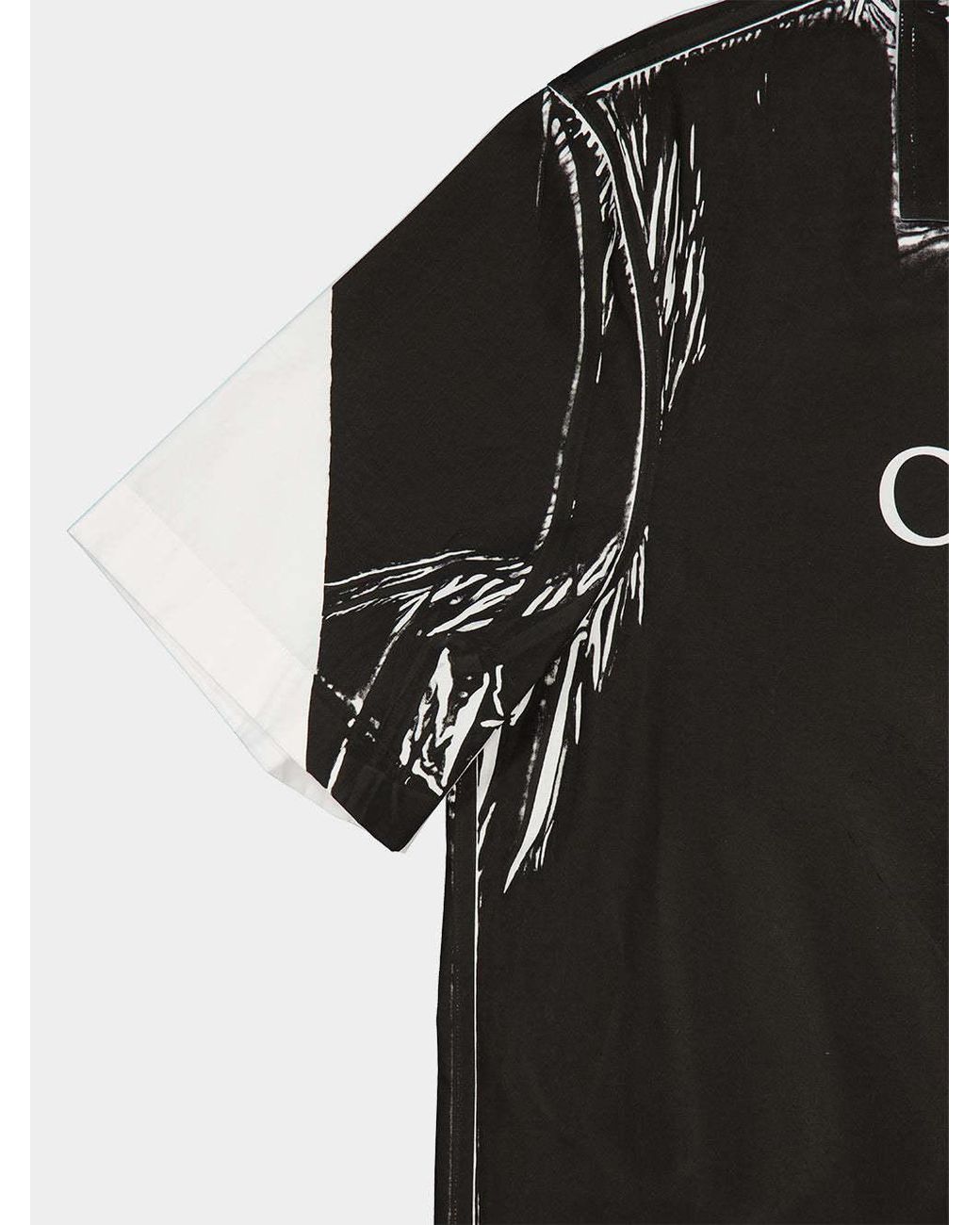 Off-White c/o Virgil Abloh Black Bookish Bowling Shirt for men