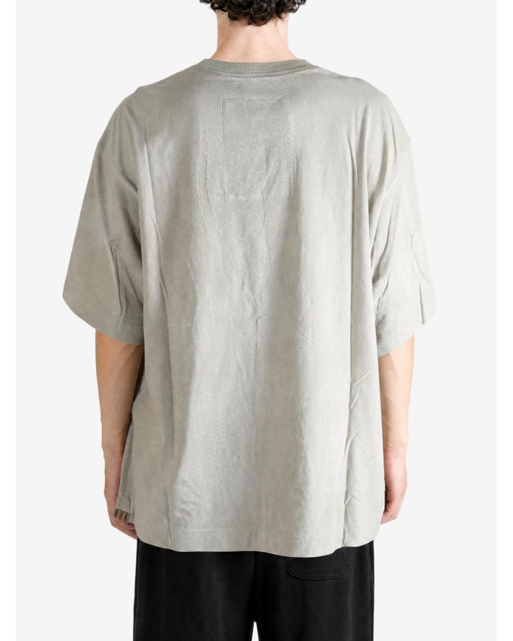 Ziggy Chen Gray Printed T-Shirt for men