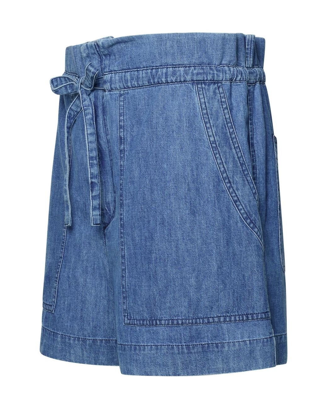 Isabel Marant Blue Isabel Marant Étoile Drawstring Denim Shorts