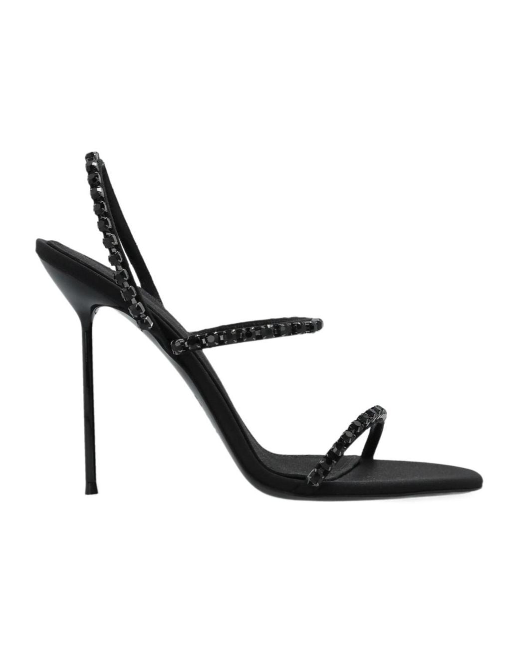 Paris Texas Metallic Lidia Singback Sandals