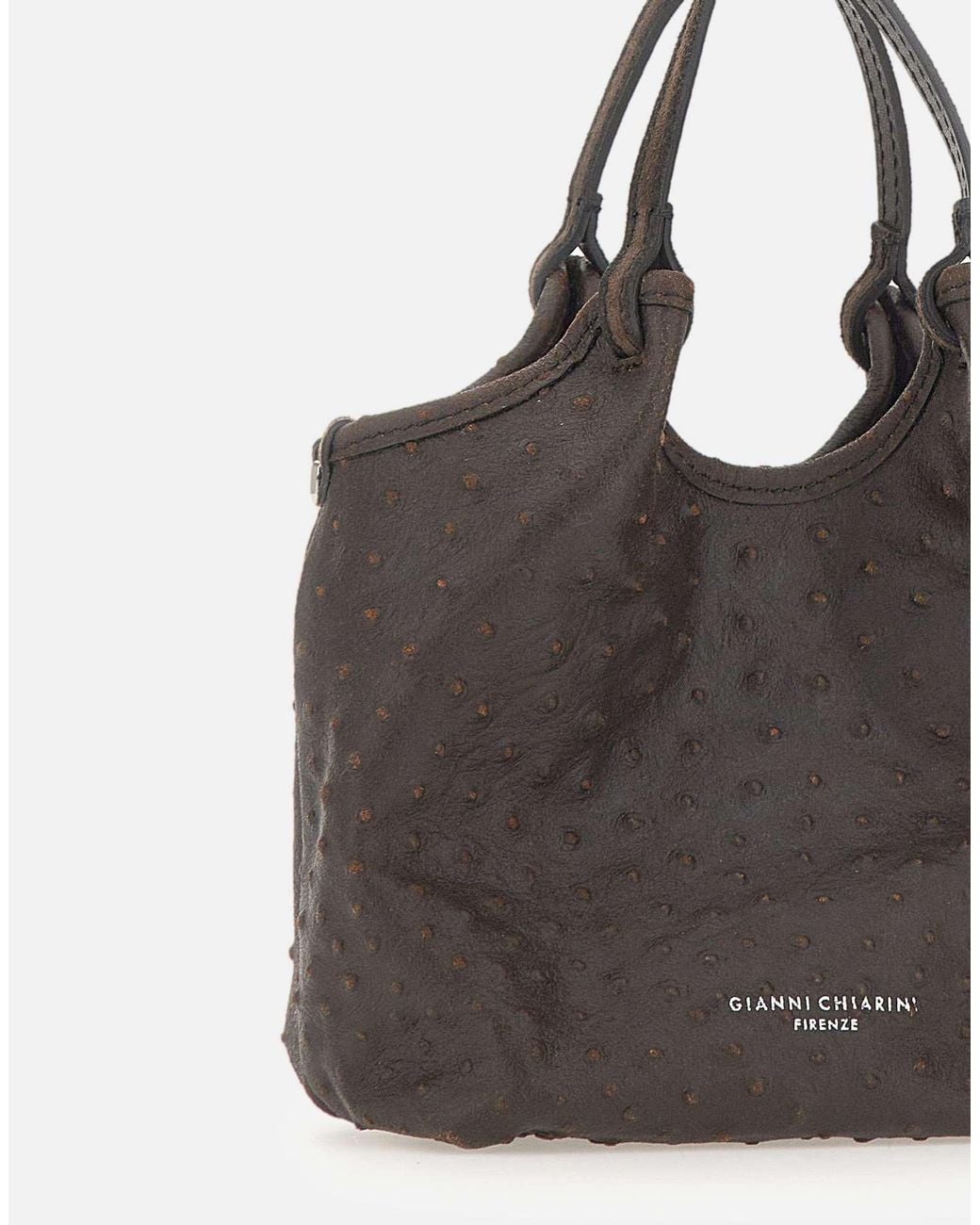Gianni Chiarini Brown Dua Small Tote Bag