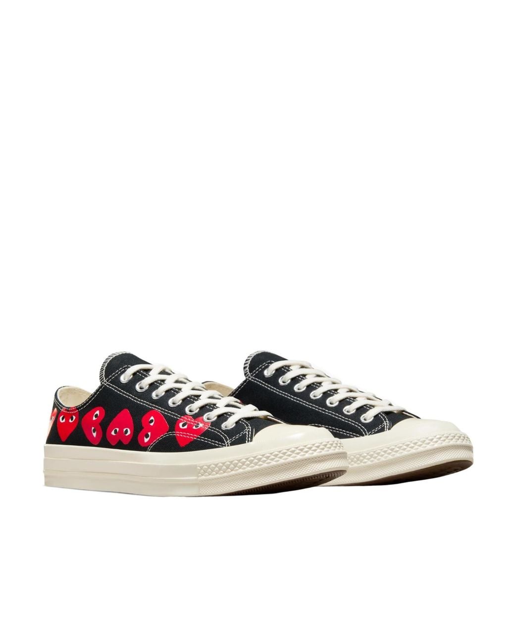 COMME DES GARÇONS PLAY Red Converse X Comme Des Garçons Play Chuck 70 Trainers for men