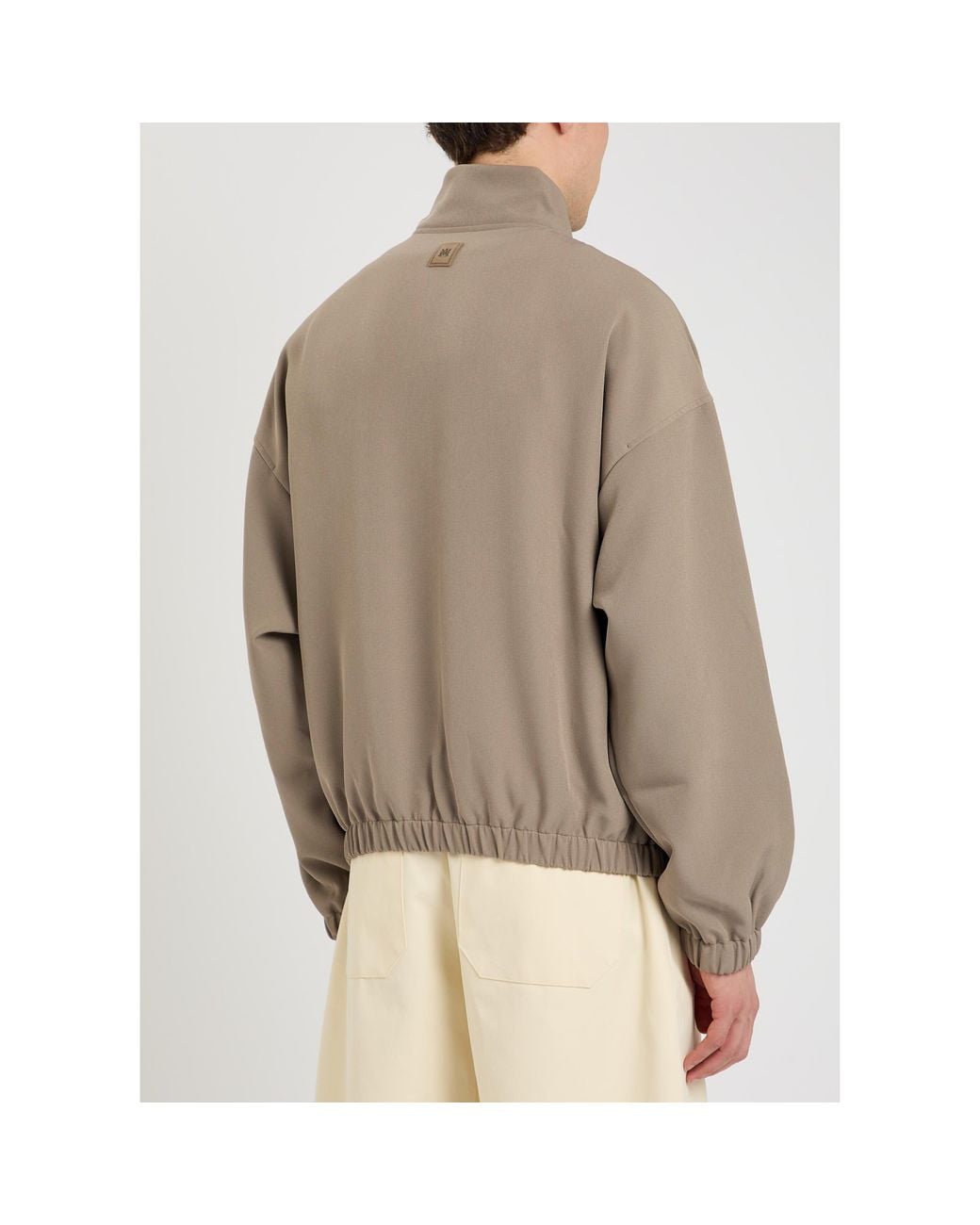 Amiri Natural High-Neck Casual Jacket for men