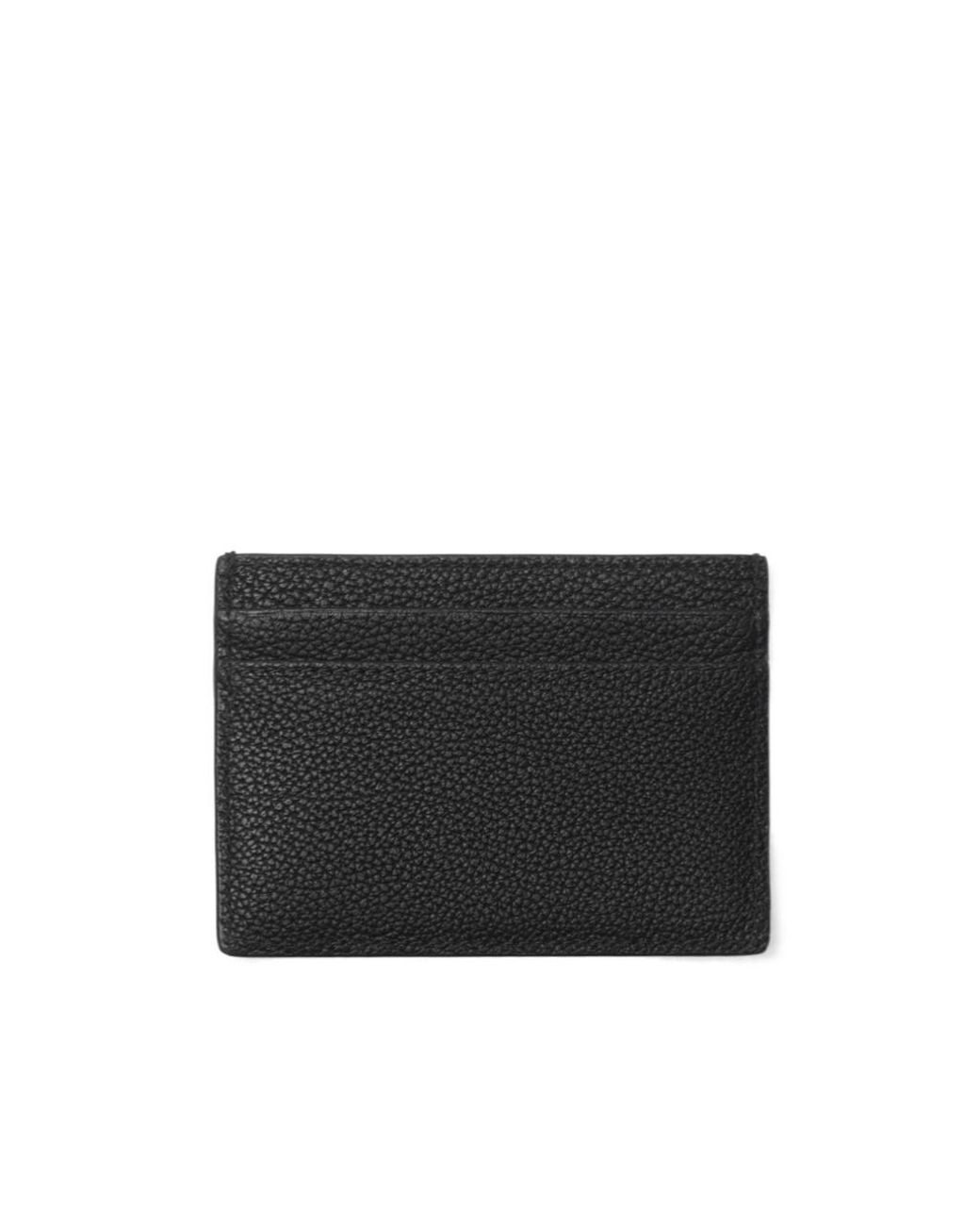 Burberry Black Cotswolds Card Case