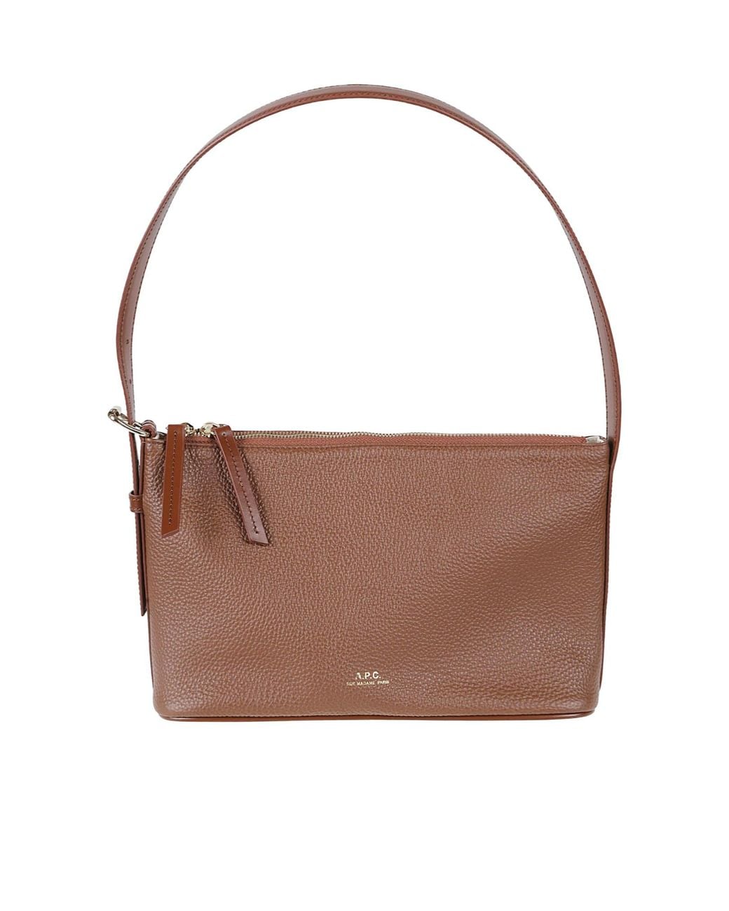 A.P.C. Brown Vera Shoulder Bag