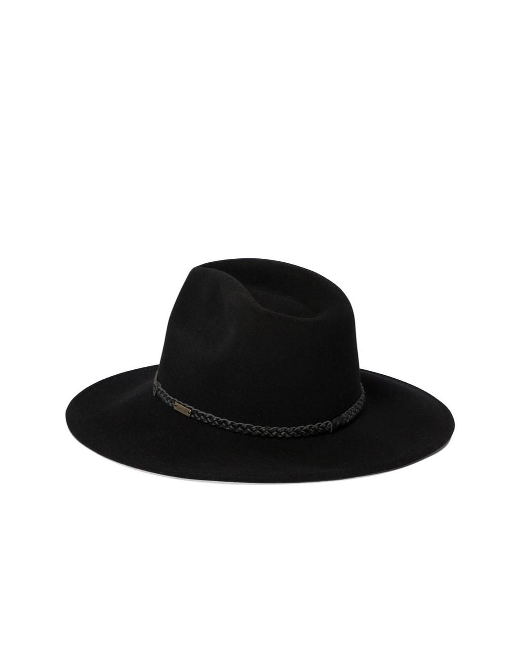 Barbour Black Tack Fedora Hat