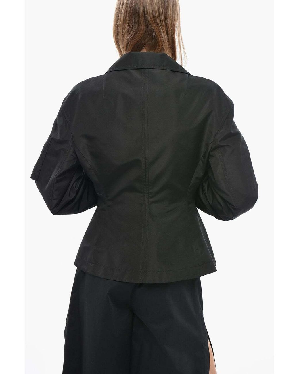 Dior Black Fitted Jacket With Integrated Bustier
