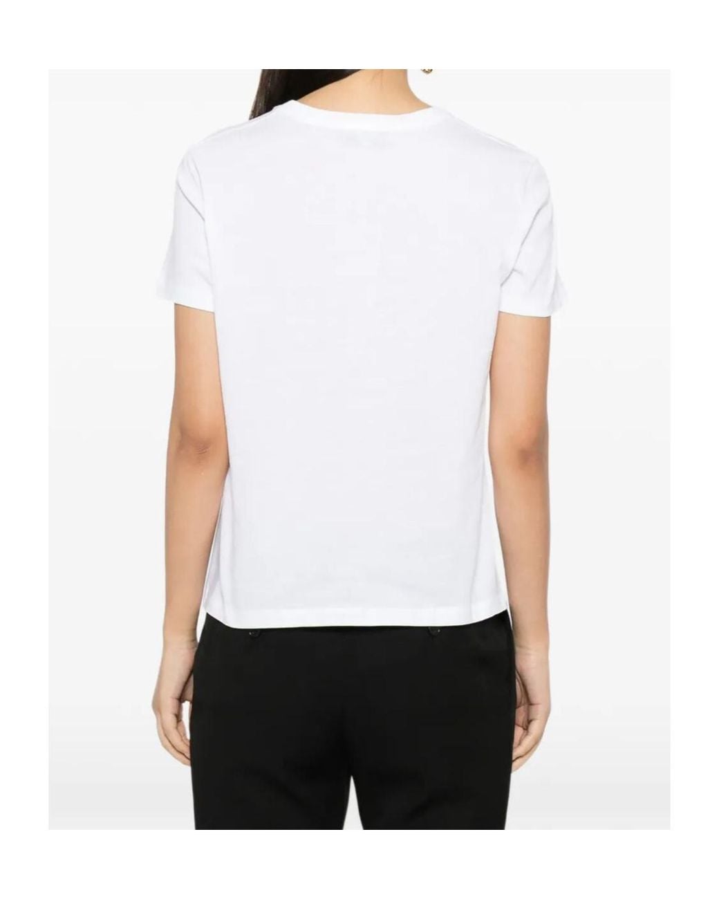 Tom Ford White Logo-Embroidered Crewneck T-Shirt