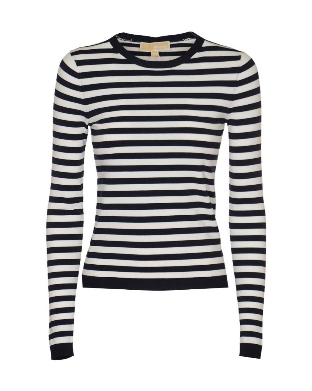 Michael Kors Blue Striped Crewneck T-Shirt