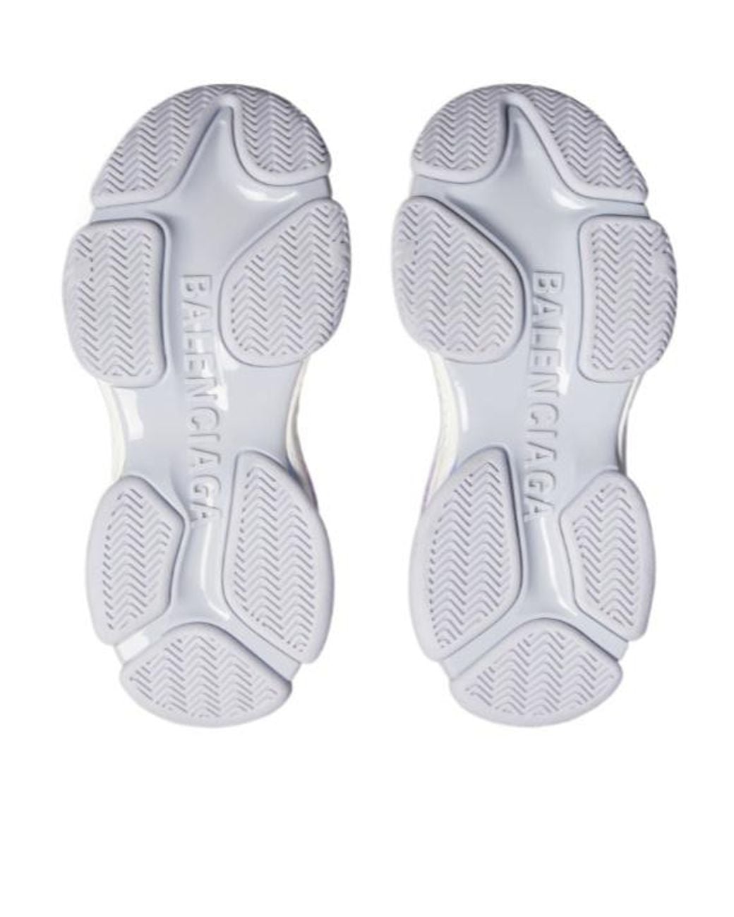Balenciaga White Triple S Mule Sneakers