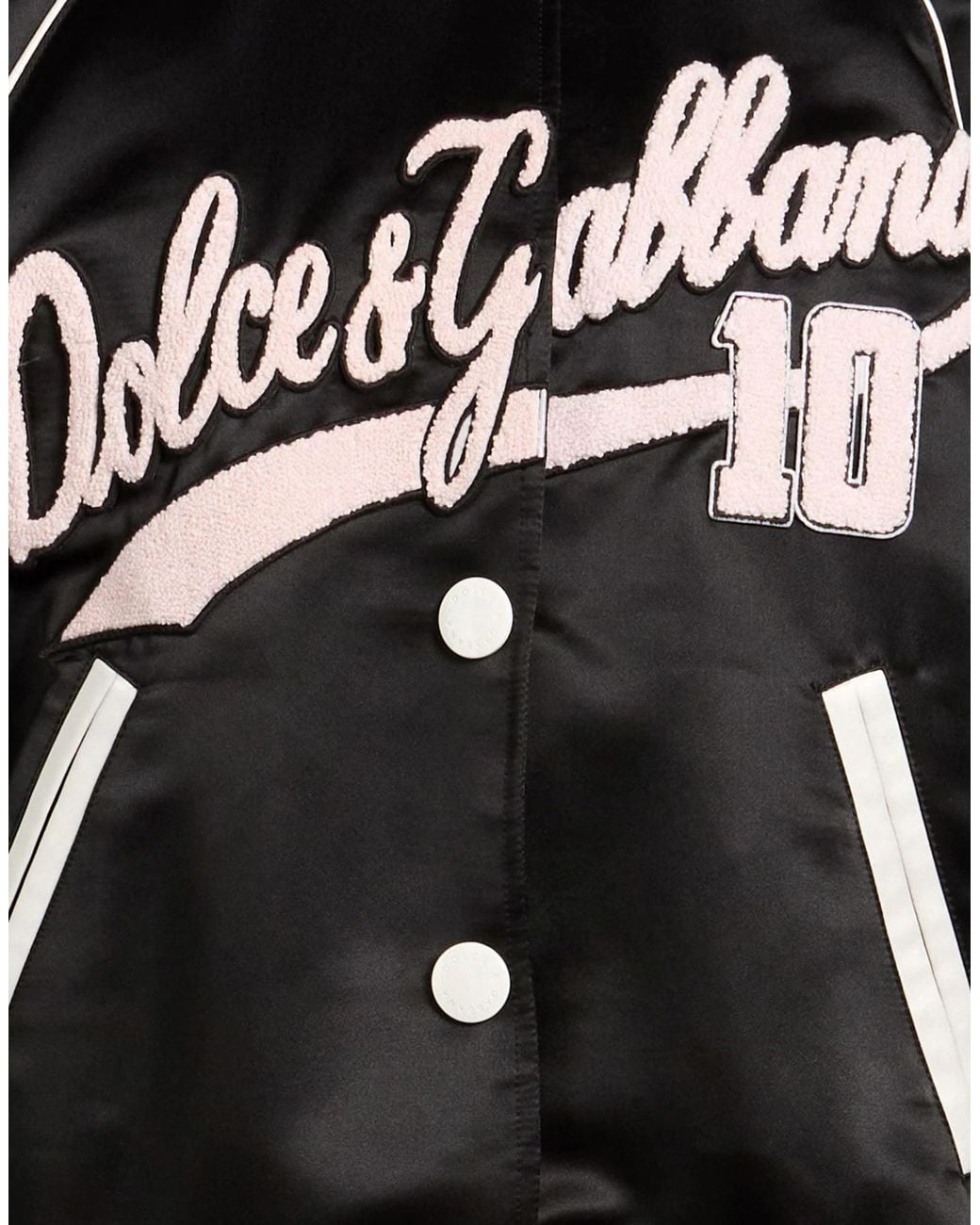 Dolce & Gabbana Black Jacket Polyester