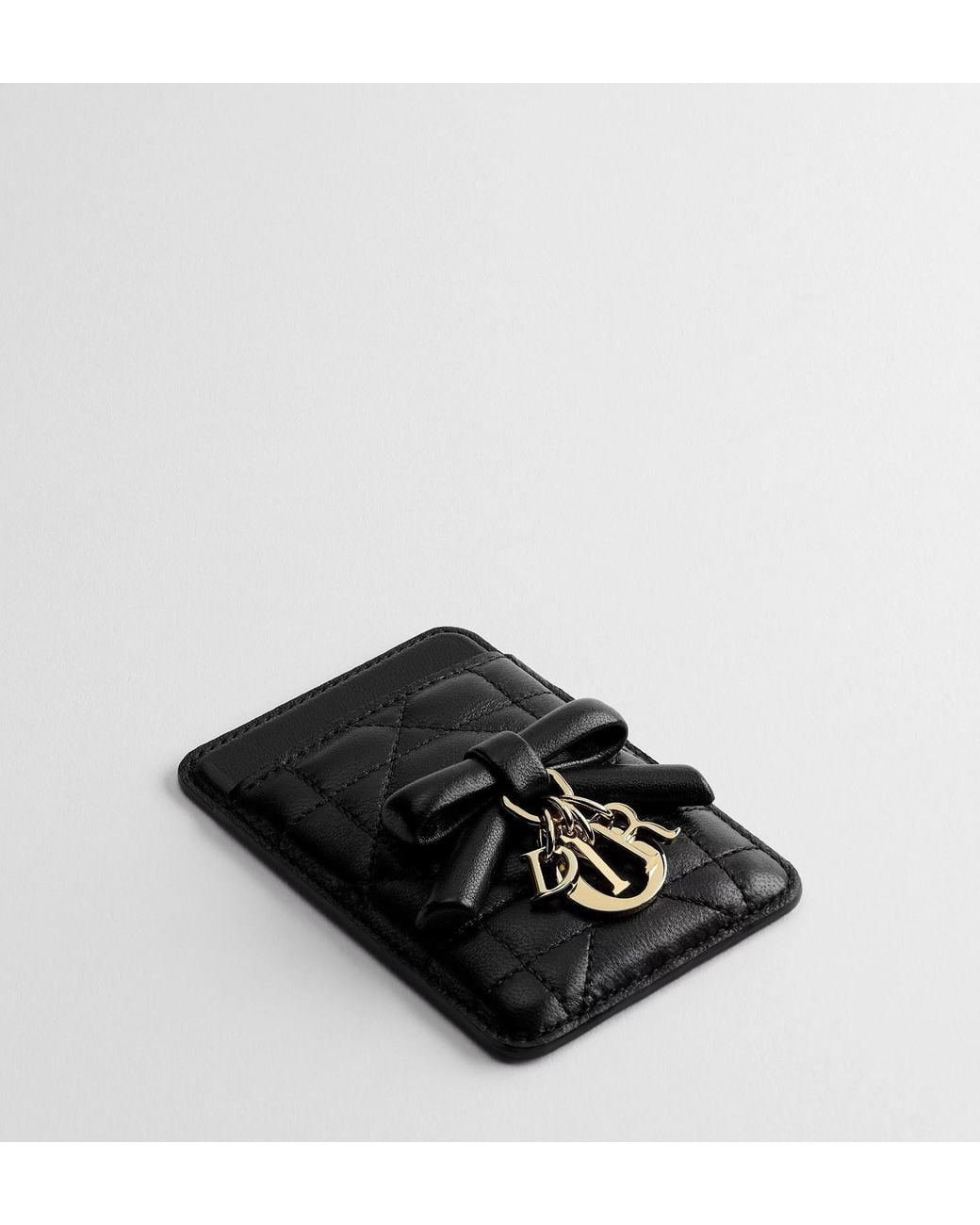 Dior Black Lady Magnetic Card Holder