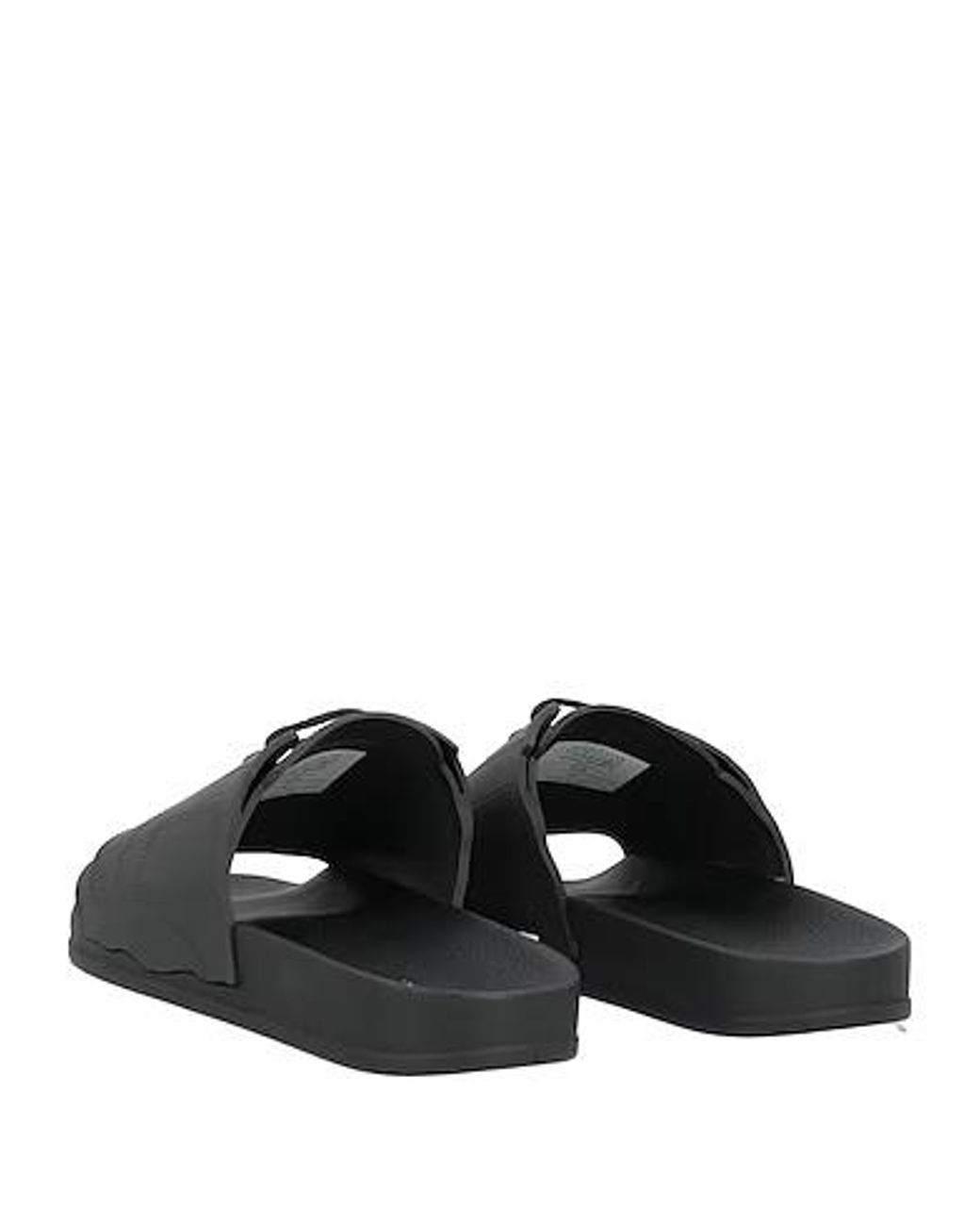 Maison Margiela Black Minimalist Rubber Slippers