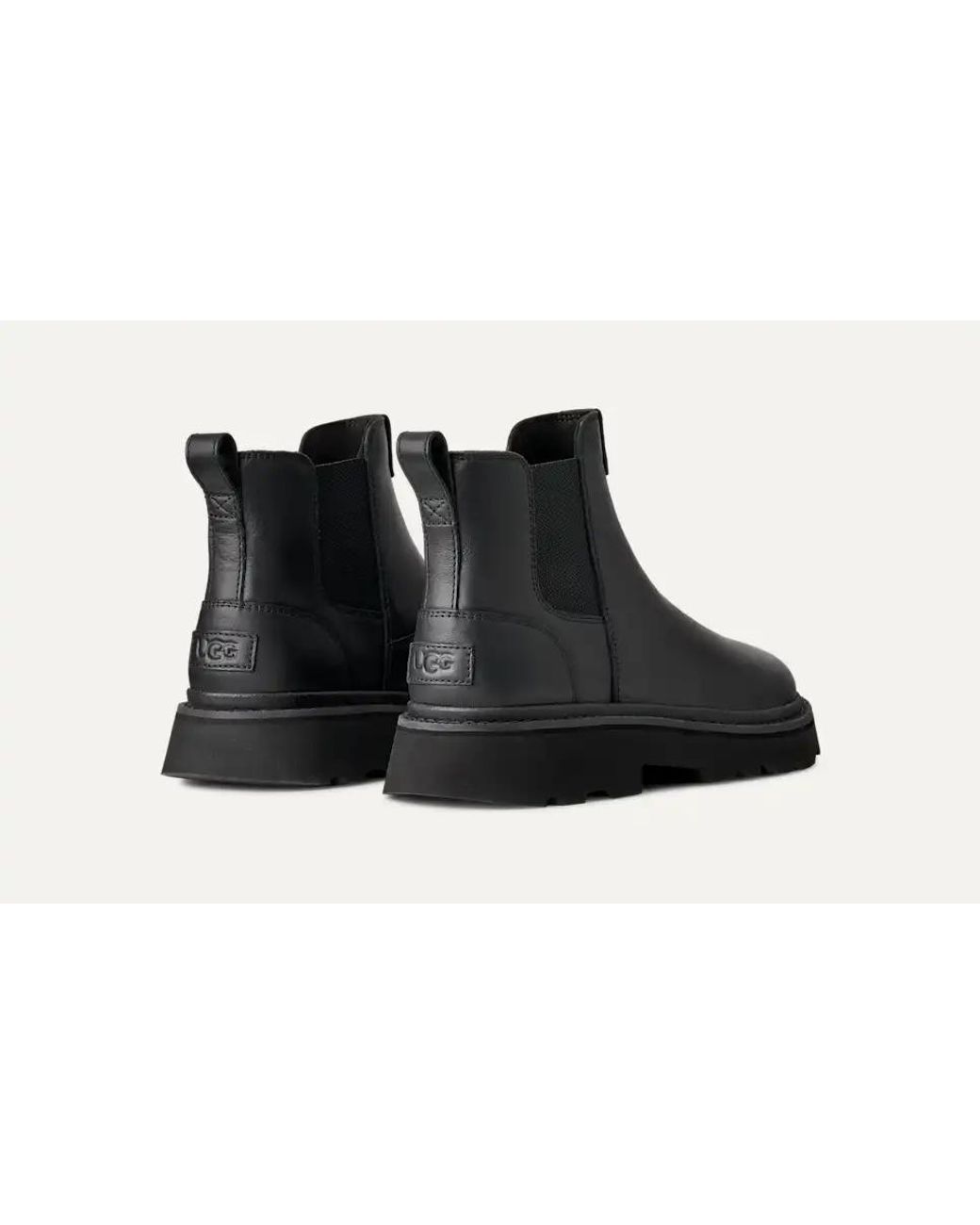 Ugg Black Chelsea Lug Ankle Boots for men