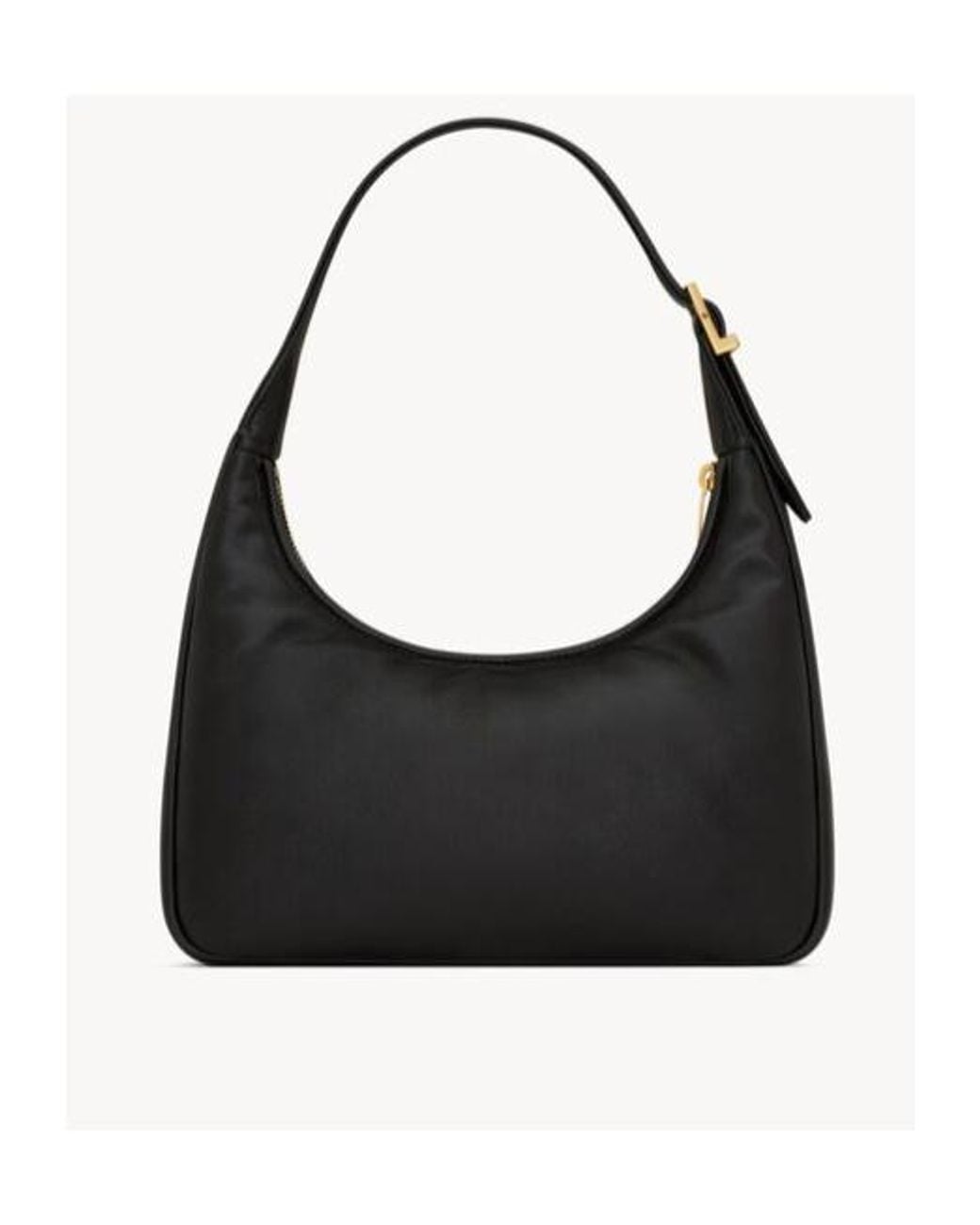 Saint Laurent Black Calypso Mini Hobo Bag