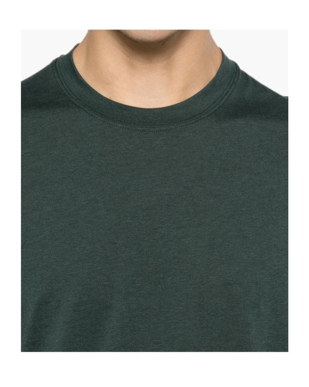 Tom Ford Green Classic Crew Neck T-Shirt for men