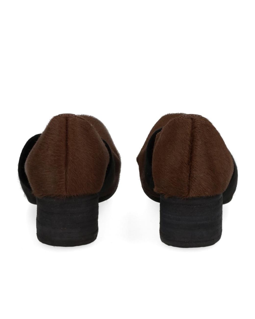 Uma Wang Brown Strappy Ballet Shoes