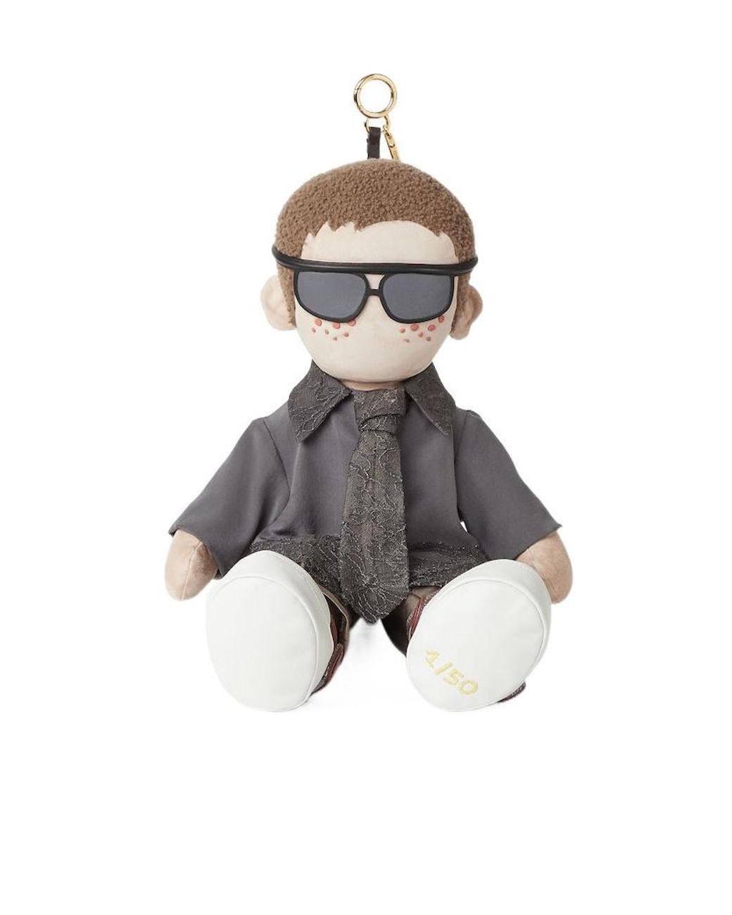 Fendi White Dardo Collectable Maxi Charm