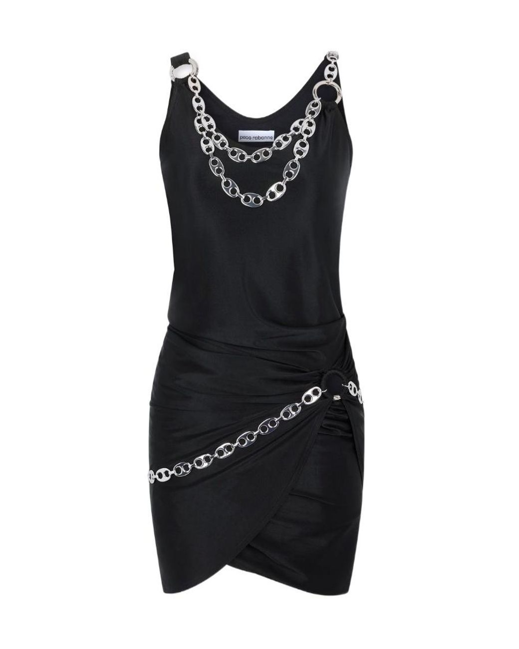 Rabanne Black Chain Dress