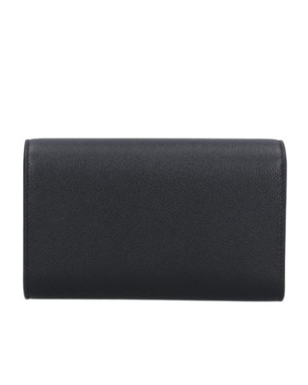 SAVETTE Black Flap Shoulder Bag