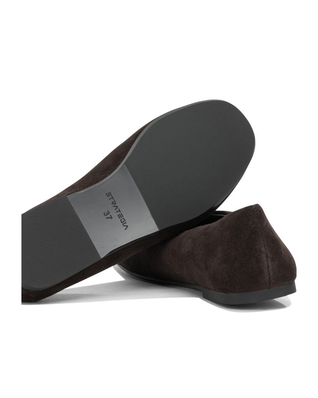 Strategia Black Low Ballet Flats