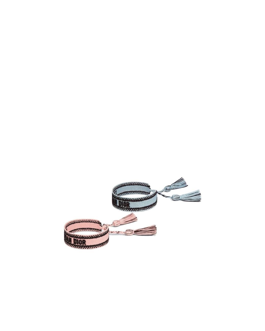 Dior White Christian Bracelet Set