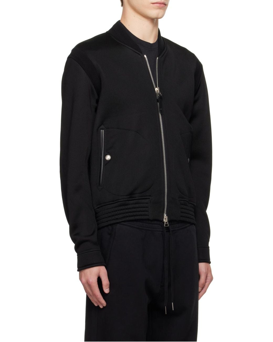 Tom Ford Black Bomber Jackets for men