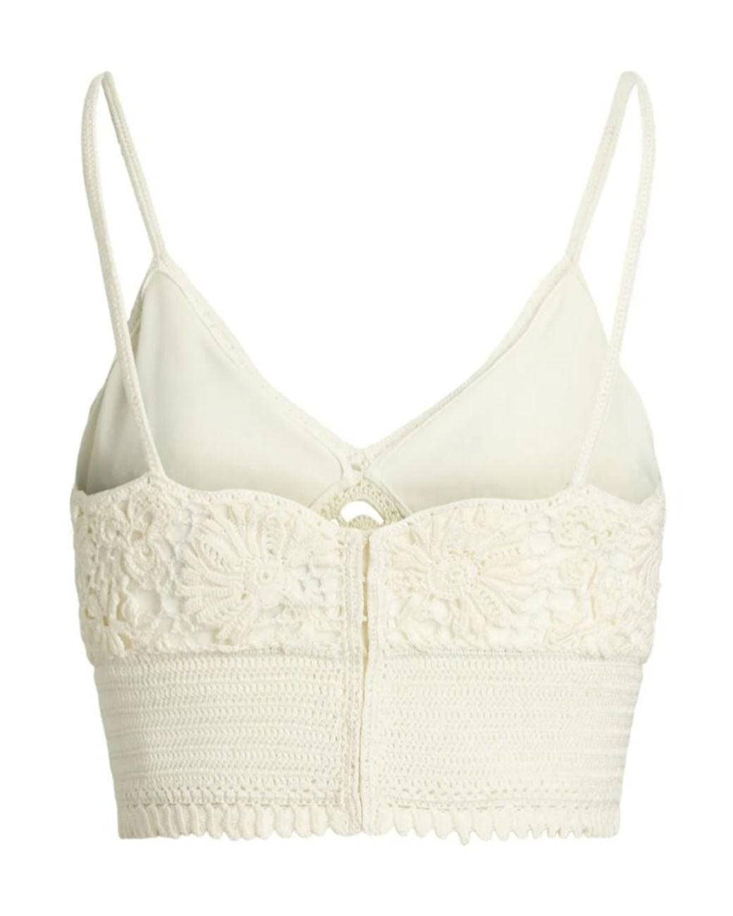 Ralph Lauren White Crochet Top
