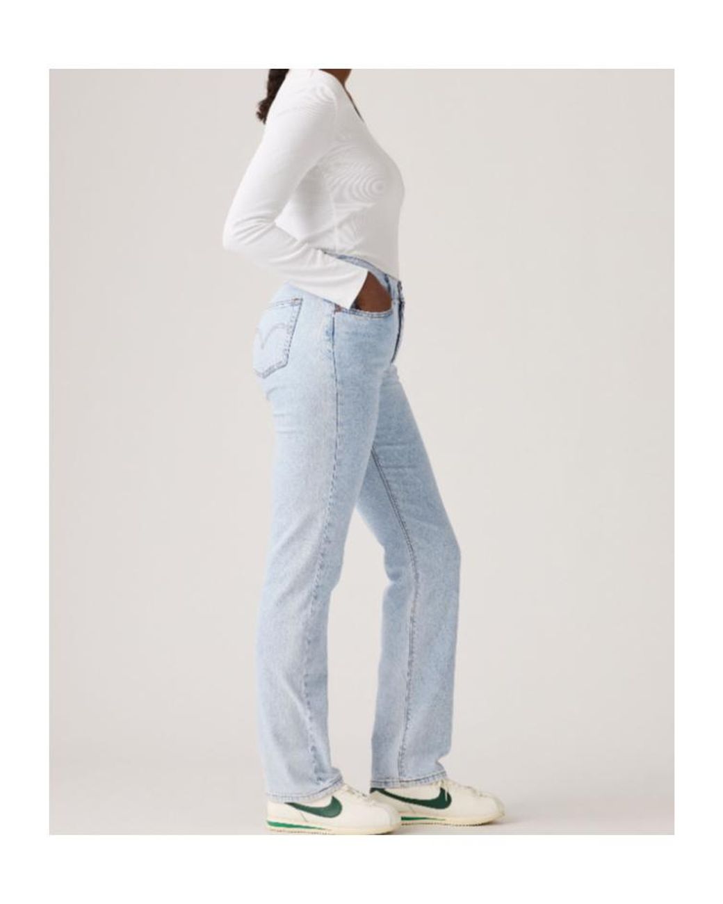 Levi's Blue Five-Pocket Jeans