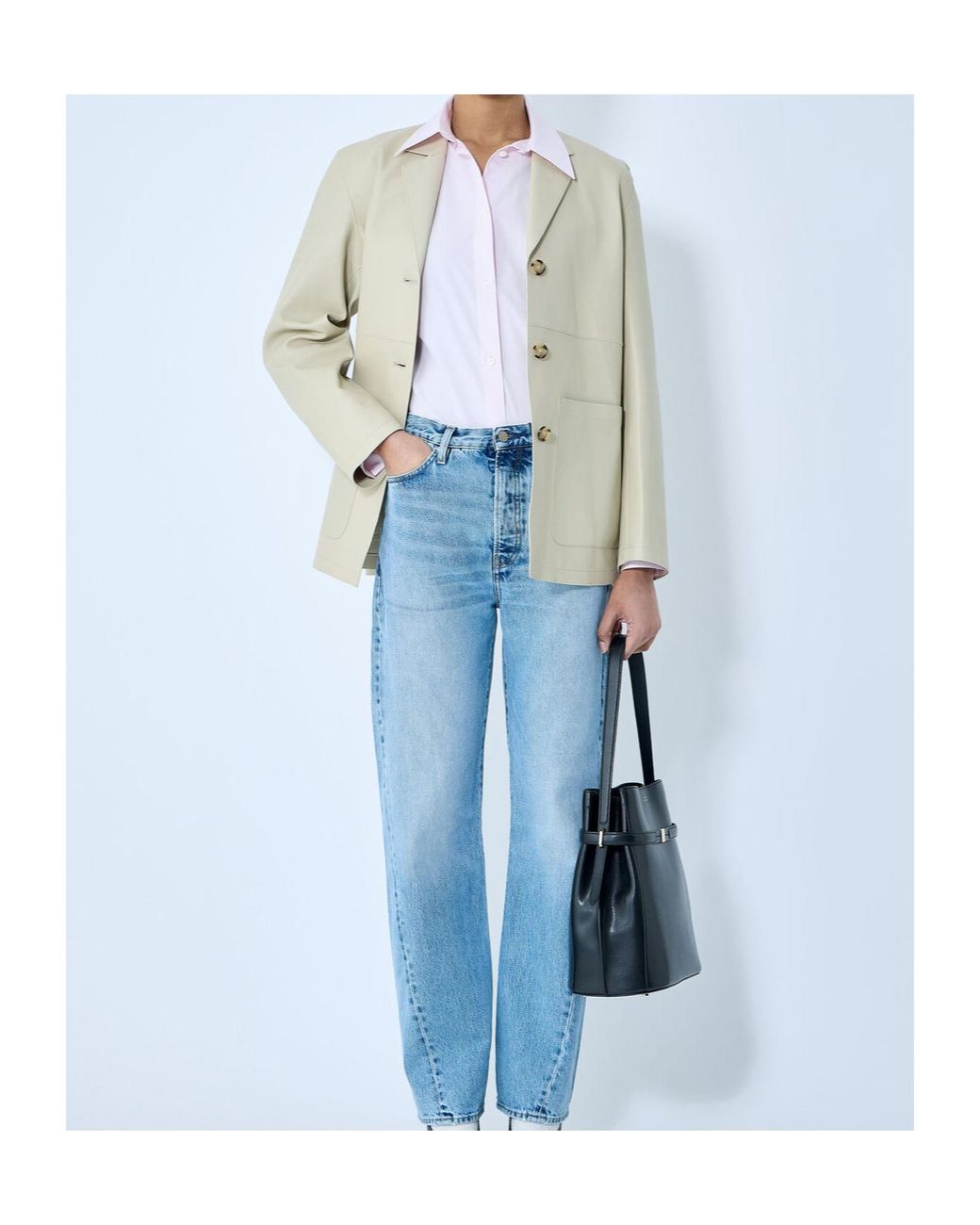 Totême Natural Totême Single Breasted Blazer