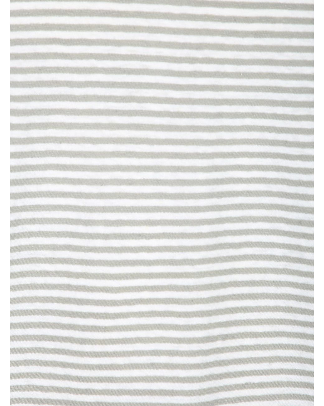 Officine Generale Gray Officine Générale Striped Crew-Neck T-Shirt for men