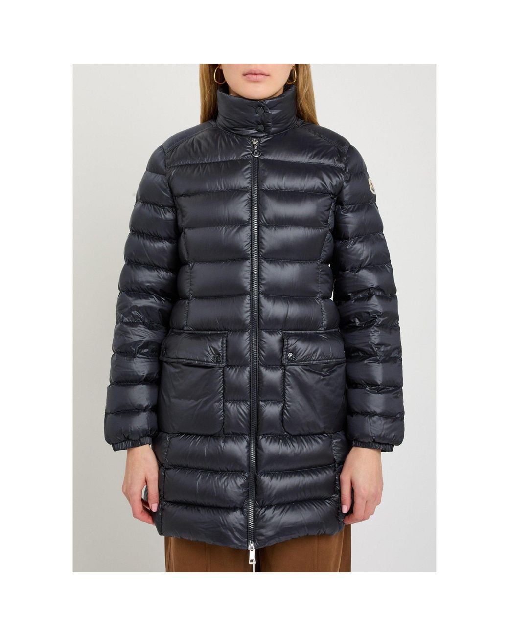 Moncler Blue Simple Down Jacket