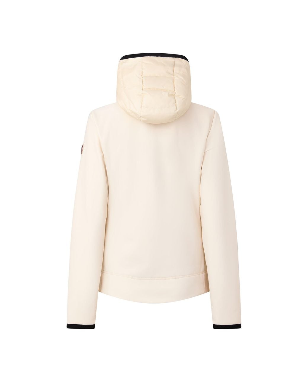 Moncler Natural Hooded Hybrid Puffer Jacket