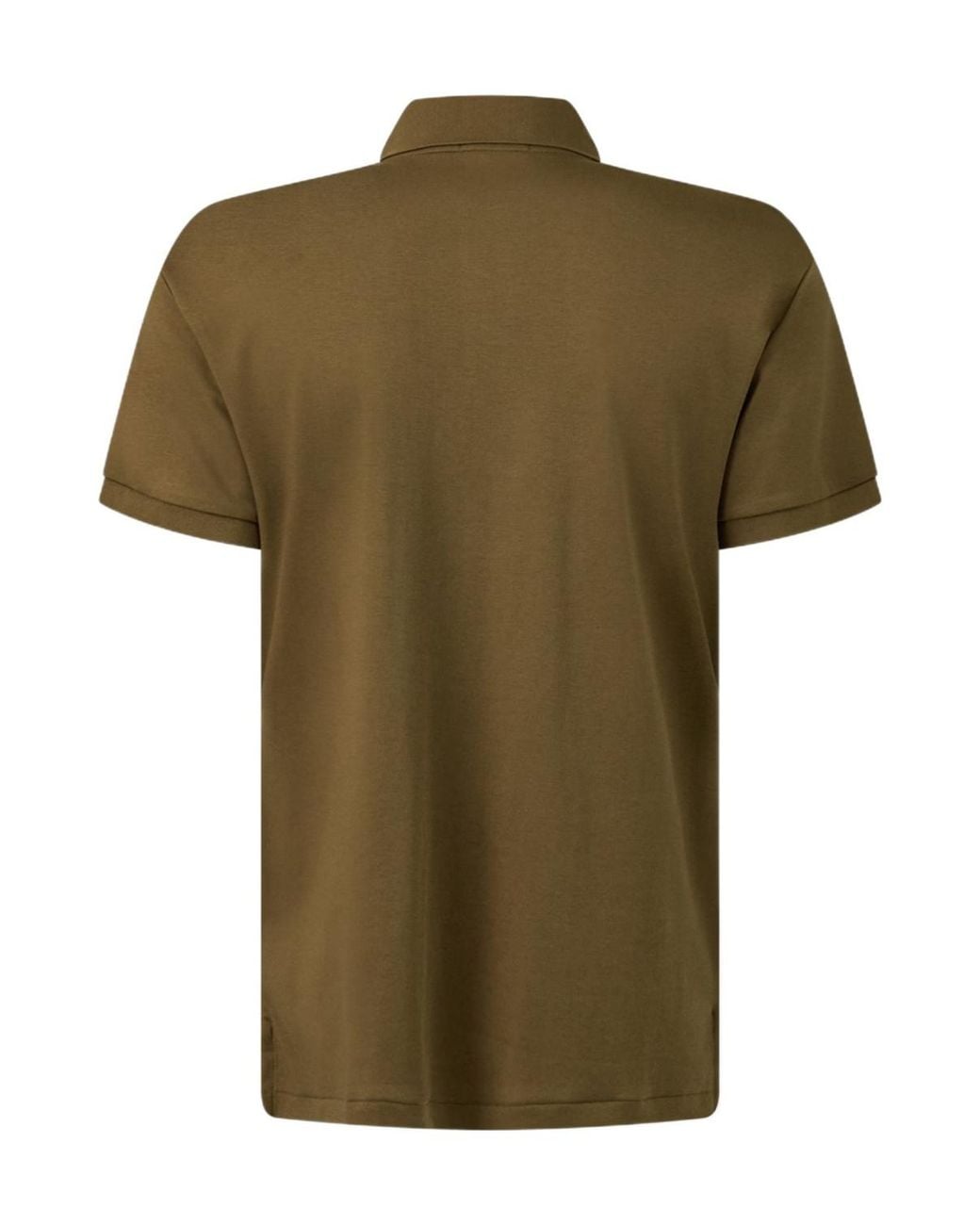 Polo Ralph Lauren Green Slim Fit Pima Polo Shirt for men